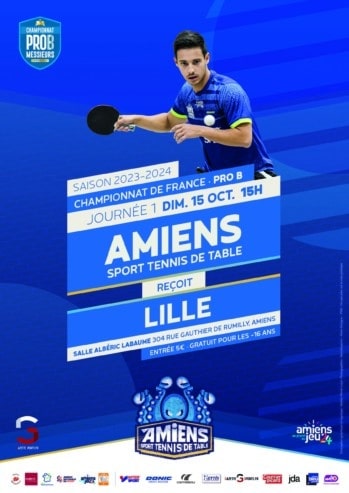 Pro B : l’Amiens STT reçoit Lille le dimanche 15 octobre 2023 à 15h00