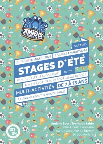 Stage estivaux multi-activités 2024